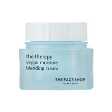 The Face Shop The Therapy Vegan Moisture Blending Cream With Niacinamide, Gives 48Hr Hydration