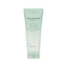 The Face Shop Tea Tree Pore Gel Cleanser With Ip- Bha, Pha & Hyaluronic Acid, Gel To Foam Face Wash