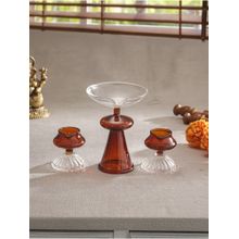 Trovea's Amberaura Diya Trio (Pack Of 3)