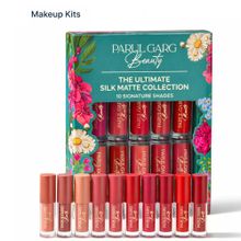 Parul Garg Beauty Ultimate Silk Matte Collection - Pack Of 10