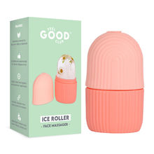 Feel Good Club Ice Roller - Natural Skin Care & De-puffing Massager For Face Neck & Under Eye (1 Pc)