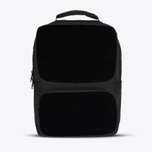 BadgePack Designs Laurent Backpack - Black Bag with 5 printed Badges