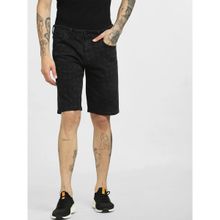 Jack & Jones Black Low Rise Denim Shorts