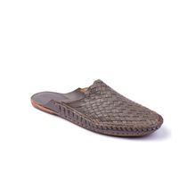 Korakari Half Kolhapuris Grey Assorted