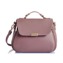 Lino Perros Lavender Handbag