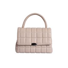 Lino Perros Women Off-white Coloured Quilted Satchel Bag