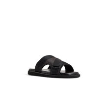 Aldo Deniels-In004 Men Open Black Single Strap Sandals