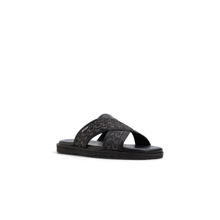 Aldo Olinoa-In009 Men Other Charcoal Black Strap Sandals