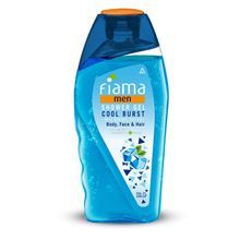 Fiama Men Cool Burst Shower Gel, Body Wash with Menthol Crystals, Skin Conditioners