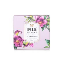 Iris Botanics Lantern Candle Fragrance Tea Rose & Agarwood 330g