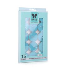 Iris Homefragrances Tealights Pack of 30 Fragrance Cool Blue 9g each