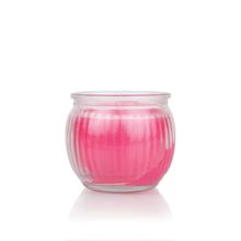 Iris Homefragrances Ribbed Jar candle 110g Fragrance Damask Rose (Set of 2)