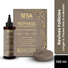 SESA Ayurvedic Rephase 2 Step Hair Growth Kit With 26 Herbs & 6 Essential Oil