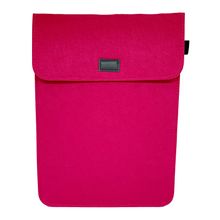 Visual Echoes Premium Laptop/Ultrabook/Macbook/Tab Sleeve - Dark Pink (12 Inch)