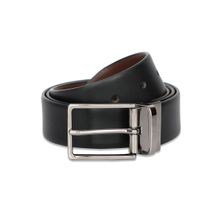 The Vertical Milenie Reversible Mens Leather Belt Not Required Black-Brown