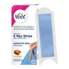 Veet Professional Waxing Strips Kit For Sensitive Skin