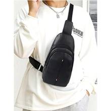 Cimoni Black Latest Stylish Genuine Leather Crossbody Bag