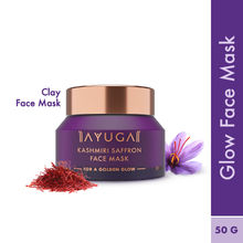 Ayuga Kashmiri Saffron Clay Face Pack - Deep Cleansing, Tan removal & Hydrated face