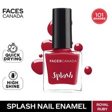 Faces Canada Splash Nail Enamel - Royal Ruby