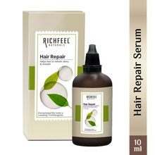 Richfeel Hair Repair Serum - Frizz-Free, Smooth & Glossy Hair for All Types , Argan Oil & Vitamin E