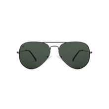 Vincent Chase by Lenskart Grey Green Small Aviator Sunglasses - VC 5158/P