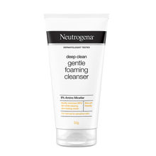 Neutrogena Deep Clean Gentle Foaming Cleanser - Moisturizing Face Wash for Normal to Sensitive Skin