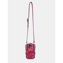 versuhz Pink Beads Embellishments and Crossbody Strap Sling Bag