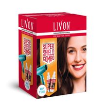 Livon Damage Protect Serum & Syska Hair Dryer Combo- Pack of 2 Serum