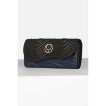Allen Solly Women Casual Black Textured Wallet