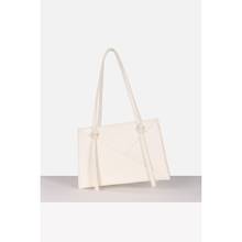 Van Heusen Women Casual White Solid Handbag