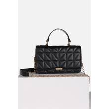 Van Heusen Women Casual Black Textured Sling Bag with Detachable Strap