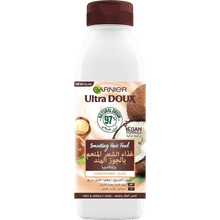 Garnier Ultra Doux Smoothing Coconut Hair Food Conditioner for Dry & Frizzy Hair