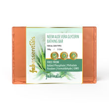 Fabessentials Neem Aloe Vera Glycerin Bathing Bar