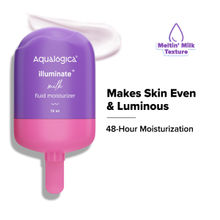Aqualogica Illuminate + Milk Fluid Moisturizer For Oily To Combination Skin