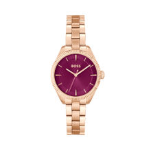 Boss Sage Analog Red Round Dial Women Watch - 1502728