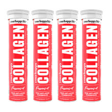 YourHappyLife Collagen Effervescent, 1500 mg Marine Collagen Peptides (Pack of 4)