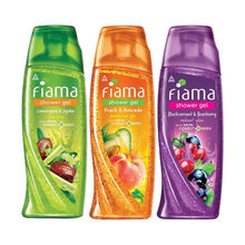 Fiama Shower Gel Blackcurrant & Bearberry, Fiama Shower Gel Peach & Avocado - Combo Pack Of 3