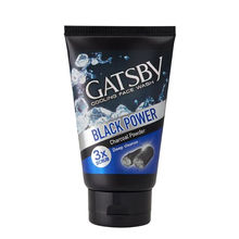 Gatsby Black Power Charcoal Powder Deep Cleanse Cooling Face Wash