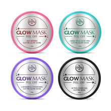 The Beauty Co. Glitter Glow Mask (Pack of 4)