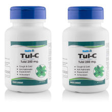 Healthvit Tul-C Tulsi Powder 250mg (Pack of 2)
