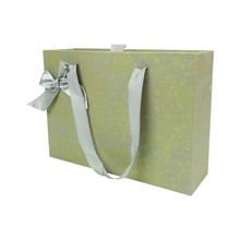 Bag of Small Things Birthday Wedding Anniversary Textured Silver Gold Paper Gift Box