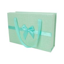 Bag of Small Things Wedding Anniversary Magnetic Button Light Green Magnetic Paper Gift Box