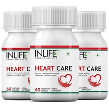 INLIFE Heart Care Supplement 500mg Pack Of 3