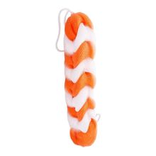 Panache Shower Sponge 9 Knots Rope - Orange & White