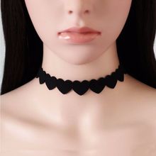 Joker & Witch Black Heart Choker