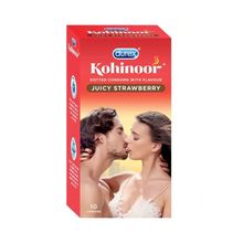 Kohinoor Condoms - 10 Pieces (Juicy Strawberry)