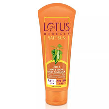 Lotus Herbals Safe Sun 3-In-1 Matte-Look Daily Sun Block PA+++ SPF - 40