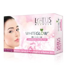 Lotus Herbals White Glow Insta Glow 4 In 1 Fairness Facial Kit (Save Rs. 225)