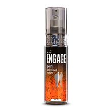 Engage M1 Perfume Spray For Men, Citrus & Woody, Skin Friendly, Long-Lasting
