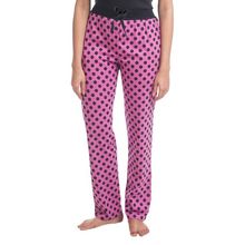 Nite Flite Polka Dot Purple Cotton Lounge Pajamas